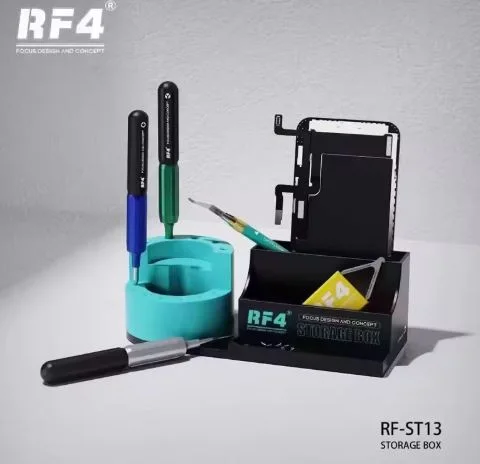 RF4 RF-ST13 Multifunctional Storage Box Screwdriver Tweezers Parts Magnetic Organizer Mobile Phone Repair Hand Tools