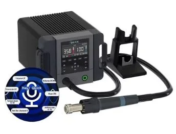QUICK 861 Pro/861 DW Hot Air Rework Station Soldering Station Intelligent Digital Display 1300W/1000W Desoldering Station For PCB Chip Repair