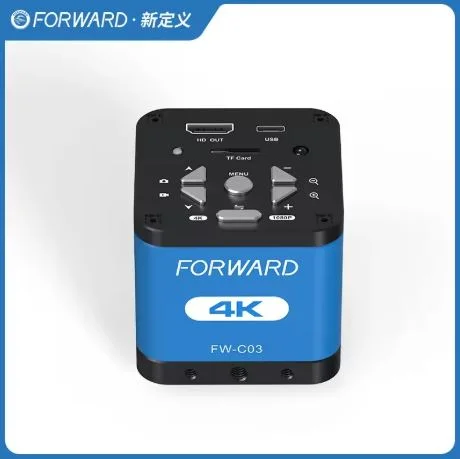 FORWARD FW-C03 4K HD Microscope Camera for PC/Display 8MP Photo & Video Digital Zoom USB Microscope Imaging