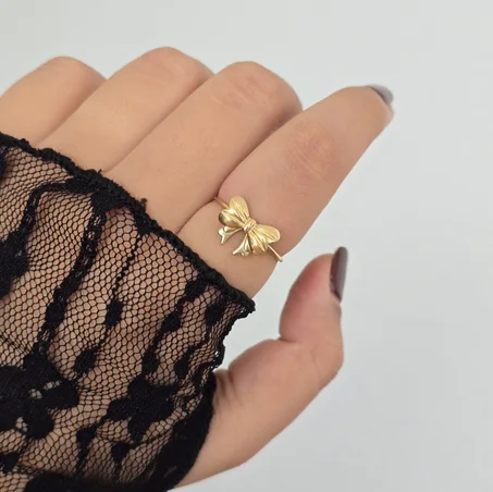 Butterfly-Charm Ring