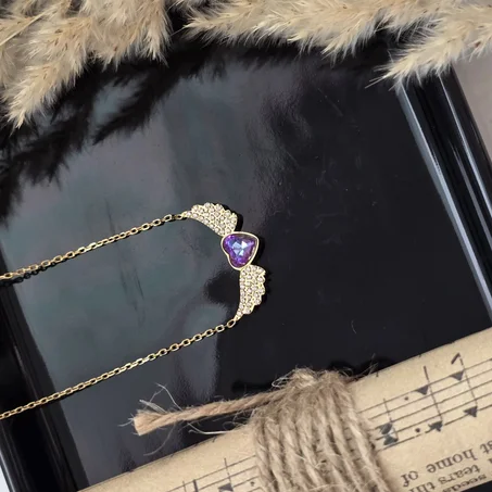 Winged-Heart Necklace