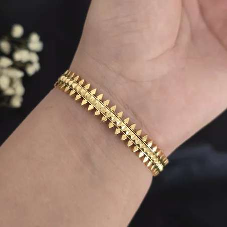 Spike-Edge Bracelet