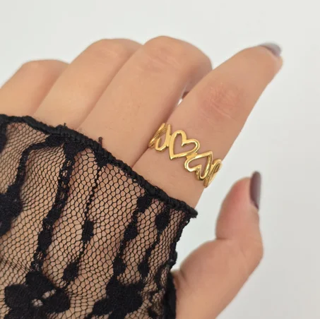 Multi-Heart Ring