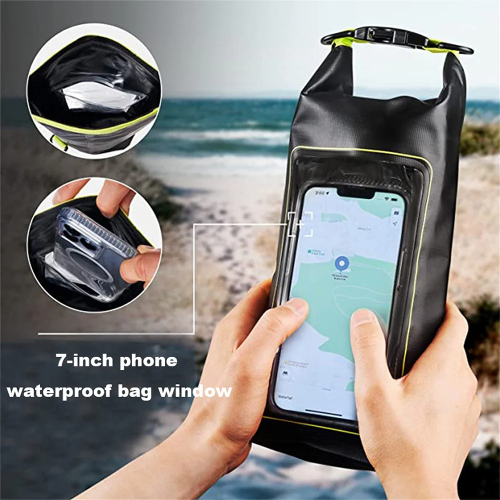 PVC Surfing Bag- حقيبة السباحة 🌊 التوصيل مجاني 58 ولاية ! – مقاومة للماء، مصممة للمغامرين  🛡️ مادة قوية ضد الماء والغبار: مصنوعة من مواد عالية الجودة، تحمي أغراضك .
