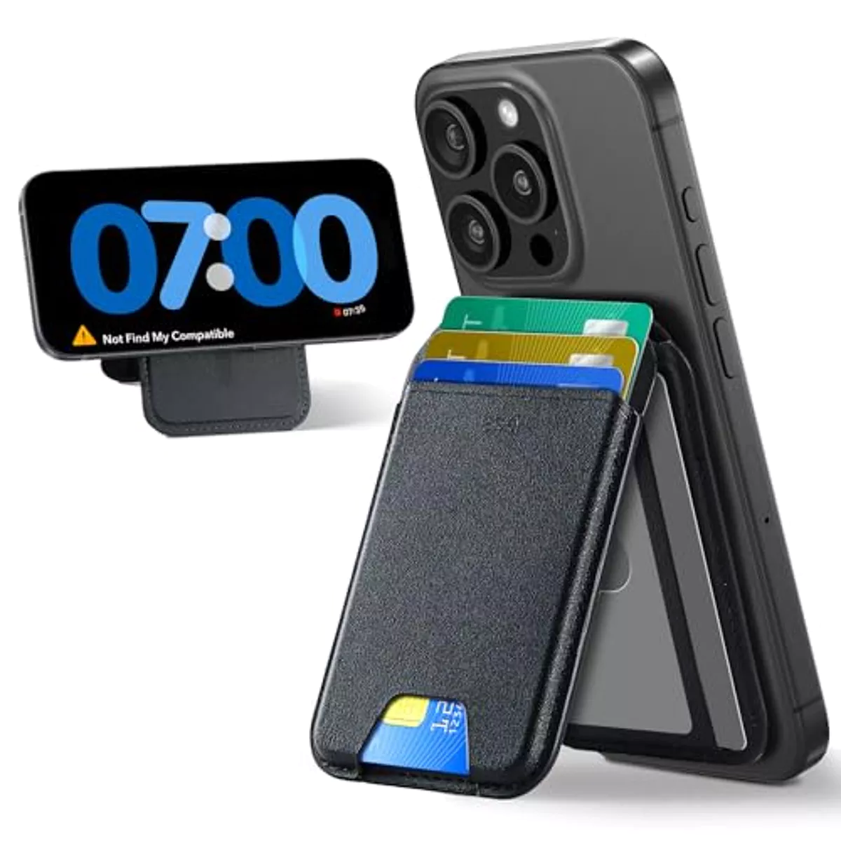 Portefeuille magsafe N52 support magnétique pour iphone 12-17