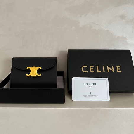 Celine noir Triomphe