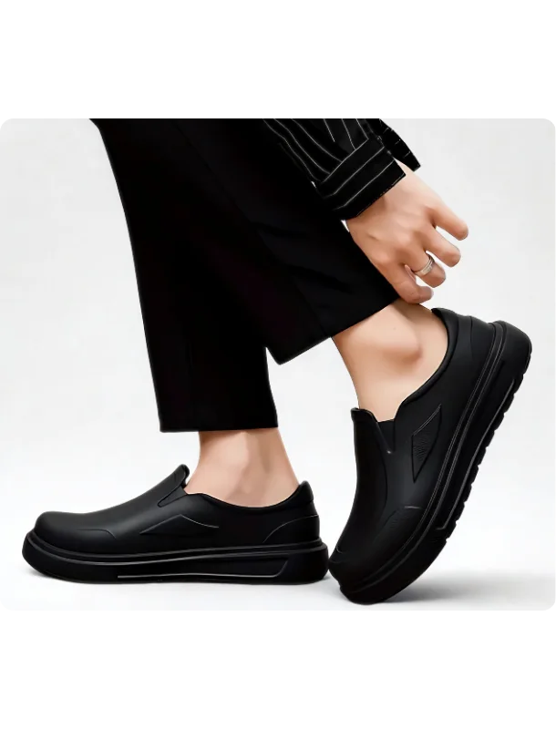 حذاء عملي خفيف الوزن مريح للمشي – ضد الماء – للرجال والنساء (بيج/أسود) Practical Lightweight Comfortable Walking Shoes – Waterproof – For Men and Women (Beige/Black)