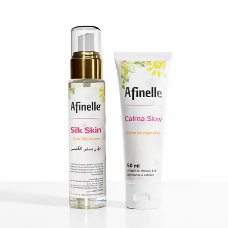 باك "Afinelle" للعناية المثالية لإزالة الشعر