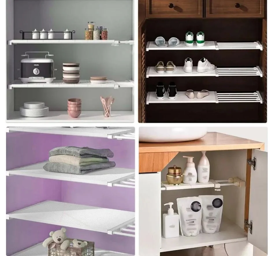 Utilisations de l’étagère de rangement extensible