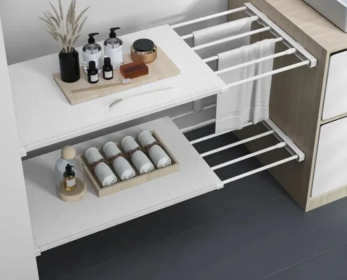 Étagère de rangement extensible sans perçage