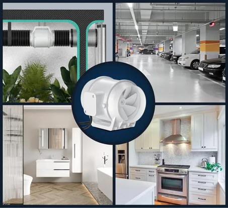 مروحة الشفط التي تجمع بين القوة والهدوء لتحسين جودة الهواء