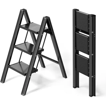 سلم ألومنيوم قابل للطي من 3 طبقات