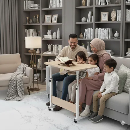 طاولة جانبية قابلة للتعديل