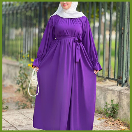 موديل عباية عليا بالحزام