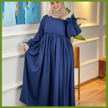 موديل الاميرة تتميز بشبكة في الاكمام