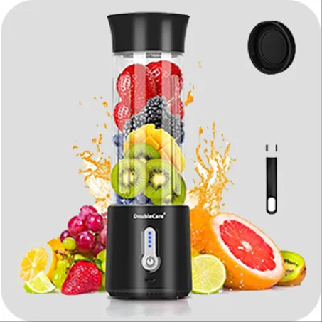 خلاط كهربائي محمول 500 مل  ببطارية وبمنفذ USB