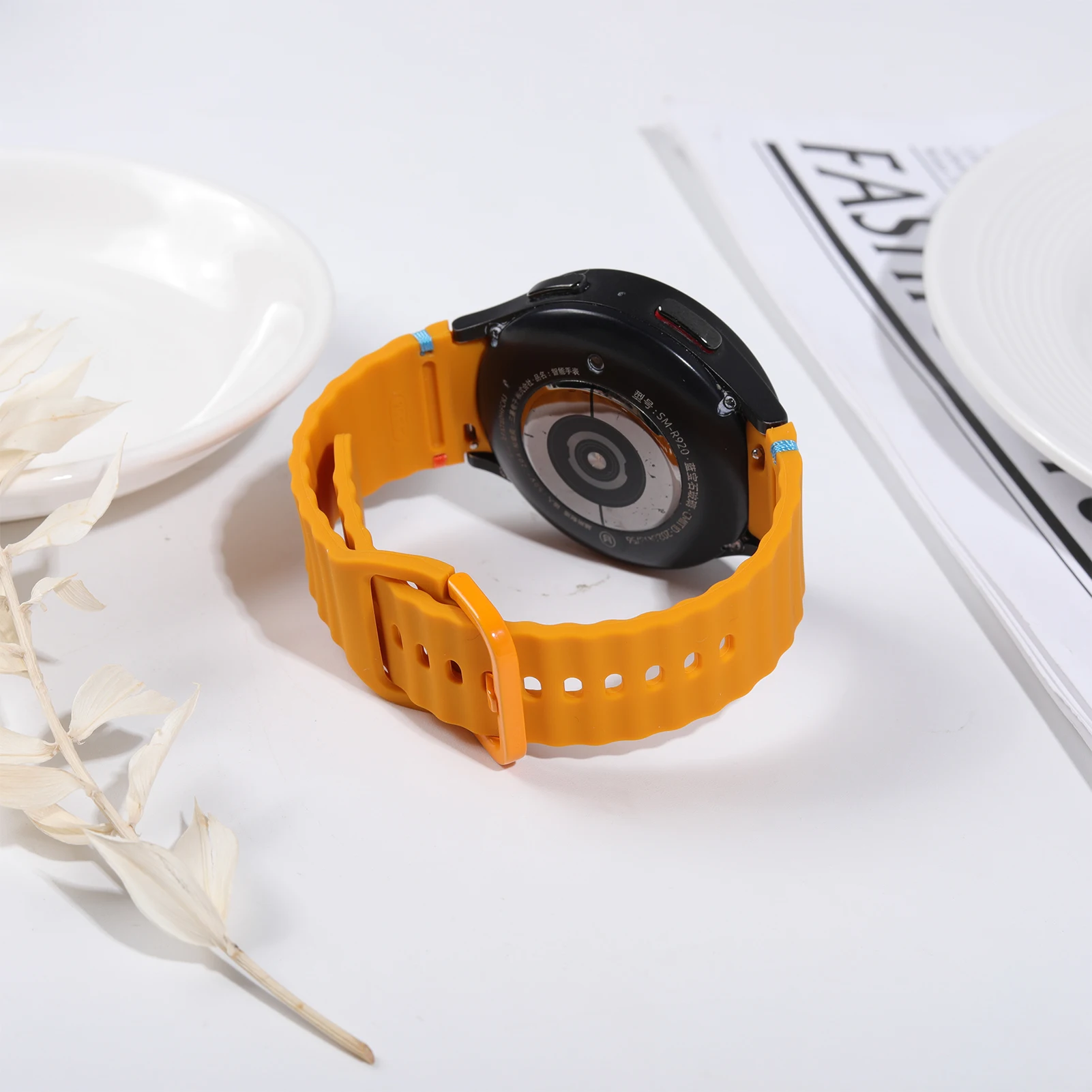 Bracelet en Silicone pour Samsung Galaxy Watch 7/6/5/4/classique/5Pro 40mm 44mm 45mm, Bracelet de Sport correa Galaxy watch 7 FE
