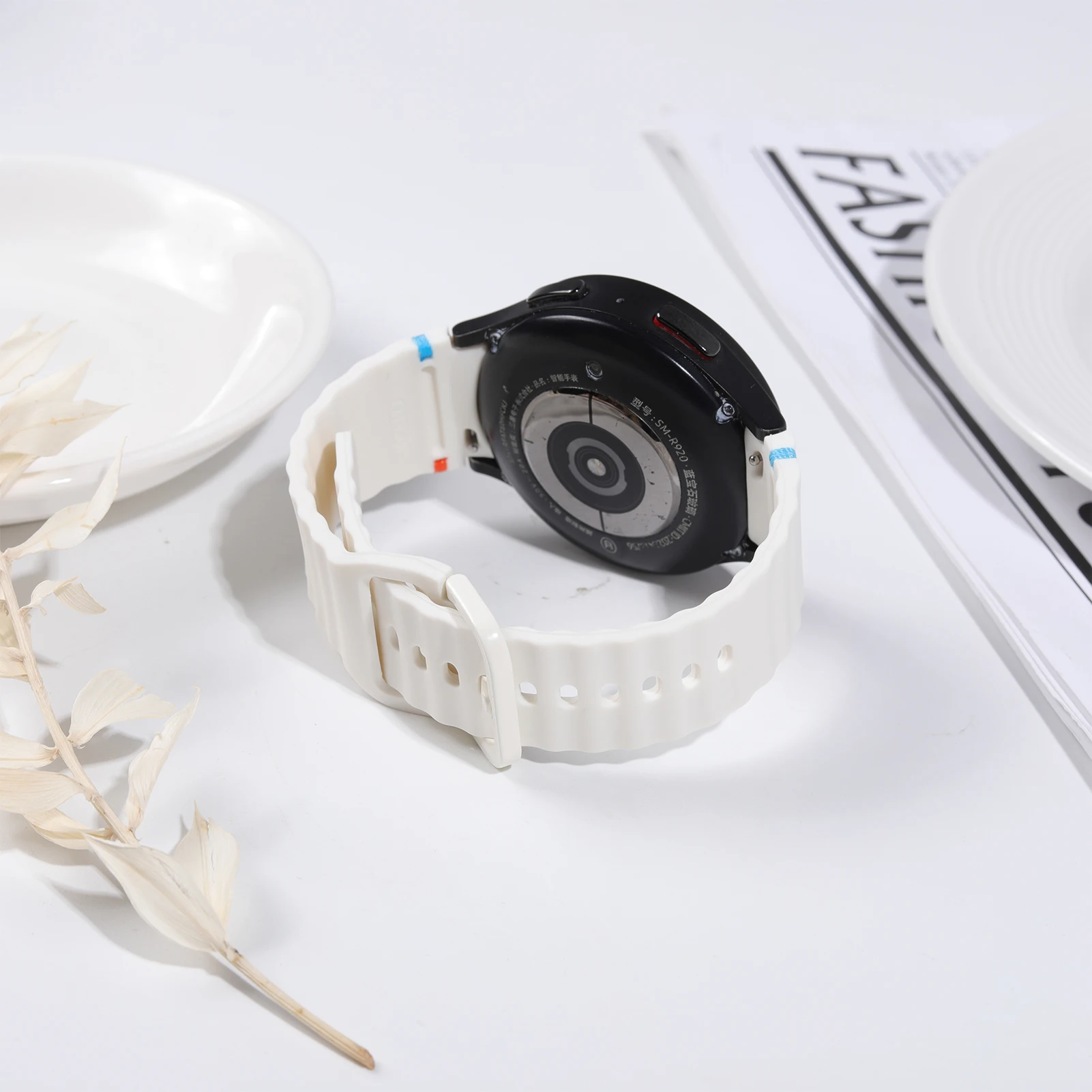 Bracelet en Silicone pour Samsung Galaxy Watch 7/6/5/4/classique/5Pro 40mm 44mm 45mm, Bracelet de Sport correa Galaxy watch 7 FE