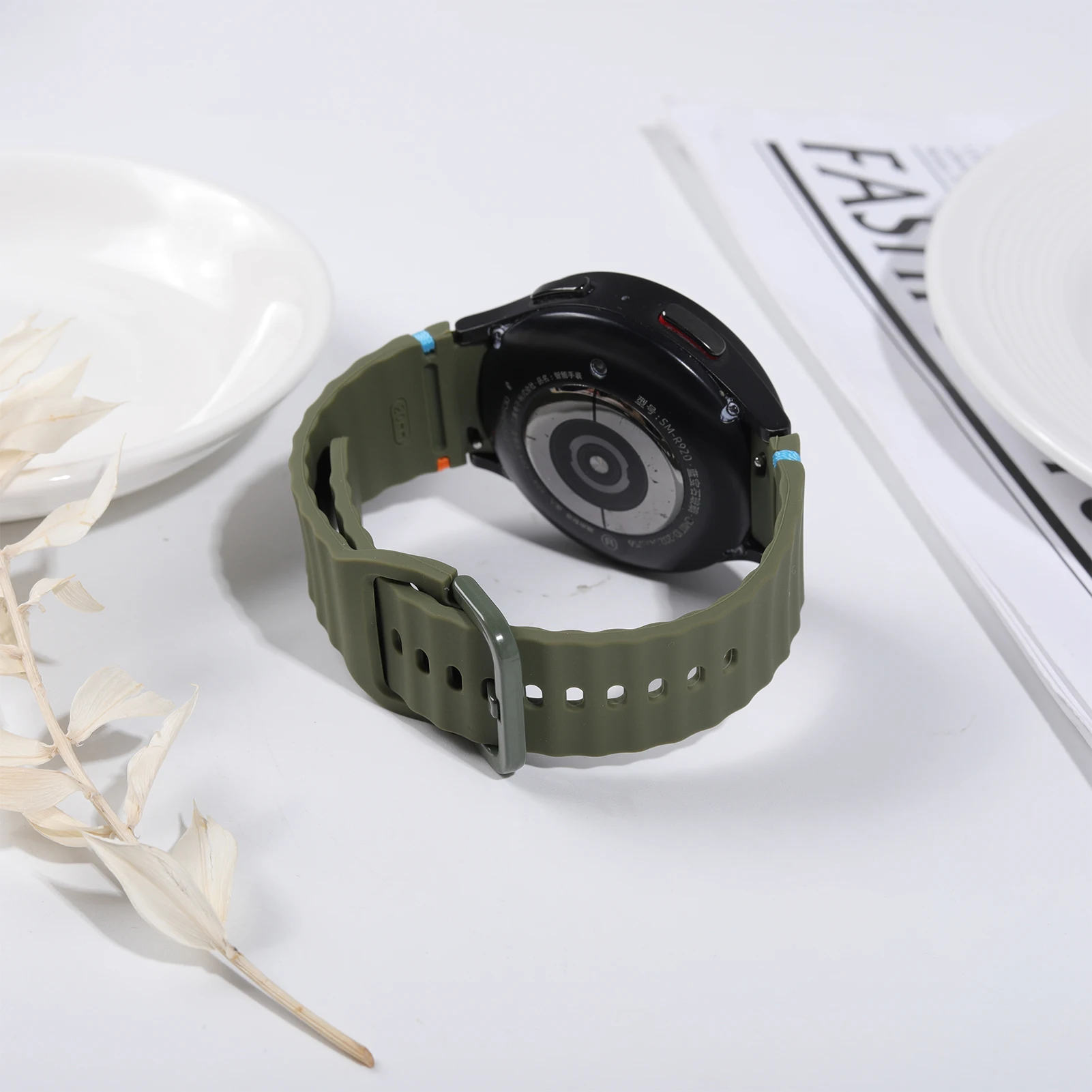 Bracelet en Silicone pour Samsung Galaxy Watch 7/6/5/4/classique/5Pro 40mm 44mm 45mm, Bracelet de Sport correa Galaxy watch 7 FE