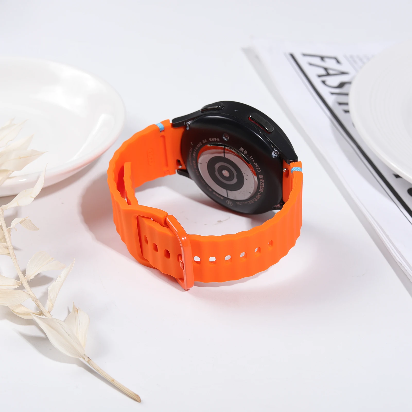 Bracelet en Silicone pour Samsung Galaxy Watch 7/6/5/4/classique/5Pro 40mm 44mm 45mm, Bracelet de Sport correa Galaxy watch 7 FE