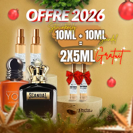 stronger with you intensely + Scandal Pour Homme Le Parfum