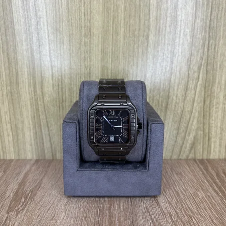 Cartier santos full black