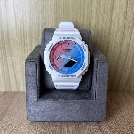 G shock blanche