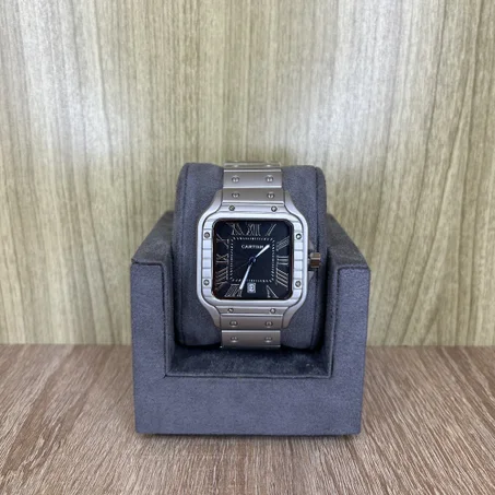 Cartier santos noir