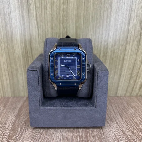 Cartier santos cuir