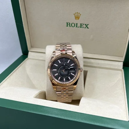 Rolex Sky dweller rose gold