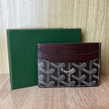 Porte carte Goyard coffée