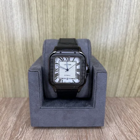 Cartier santos cuir