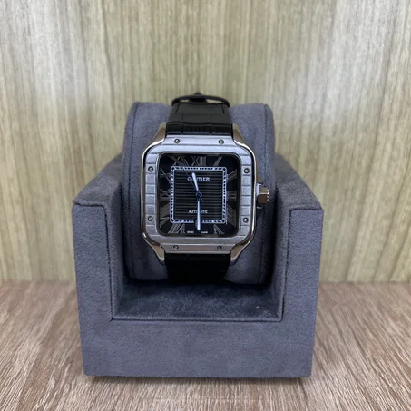 Cartier santos cuir