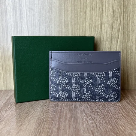 Porte carte Goyard gris