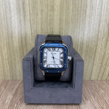 Cartier santos cuir
