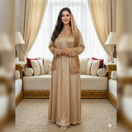 كندورة شال حزام