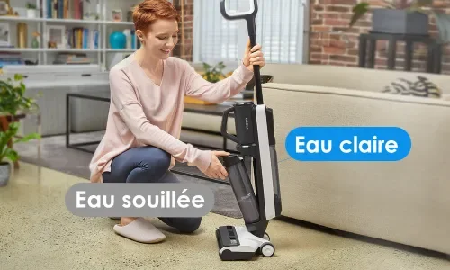 Aspirateur Laveur Tineco Floor One S5 Combo - Sans Fil - Eau Et Poussière - Neuf