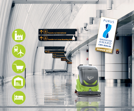 ROLATUS ADLATUS CR700 système de robot de nettoyage autonome