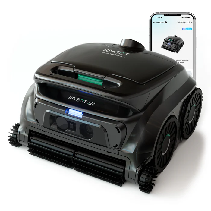 WYBOT B1 Robot nettoyeur intelligent avec nettoyage complet et des bords