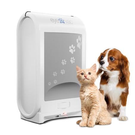 Poubelle intelligente aspirateur EYE VAC Animal Blanc