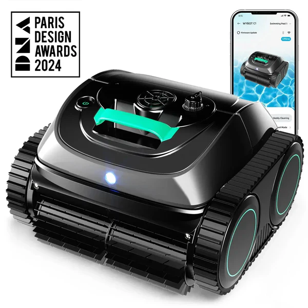 (Mise à niveau 2026) WYBOT C1 Aspirateur robotisé pour piscine avec application