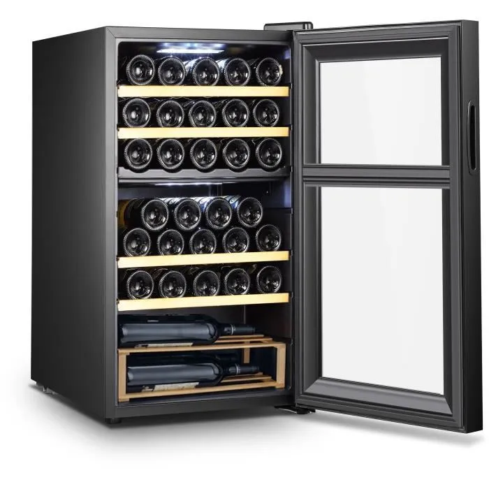 LA SOMMELIERE SLS33DZ - Cave de mise à température double zone - 33 bouteilles - Pose libre - L50cmxH85cm
