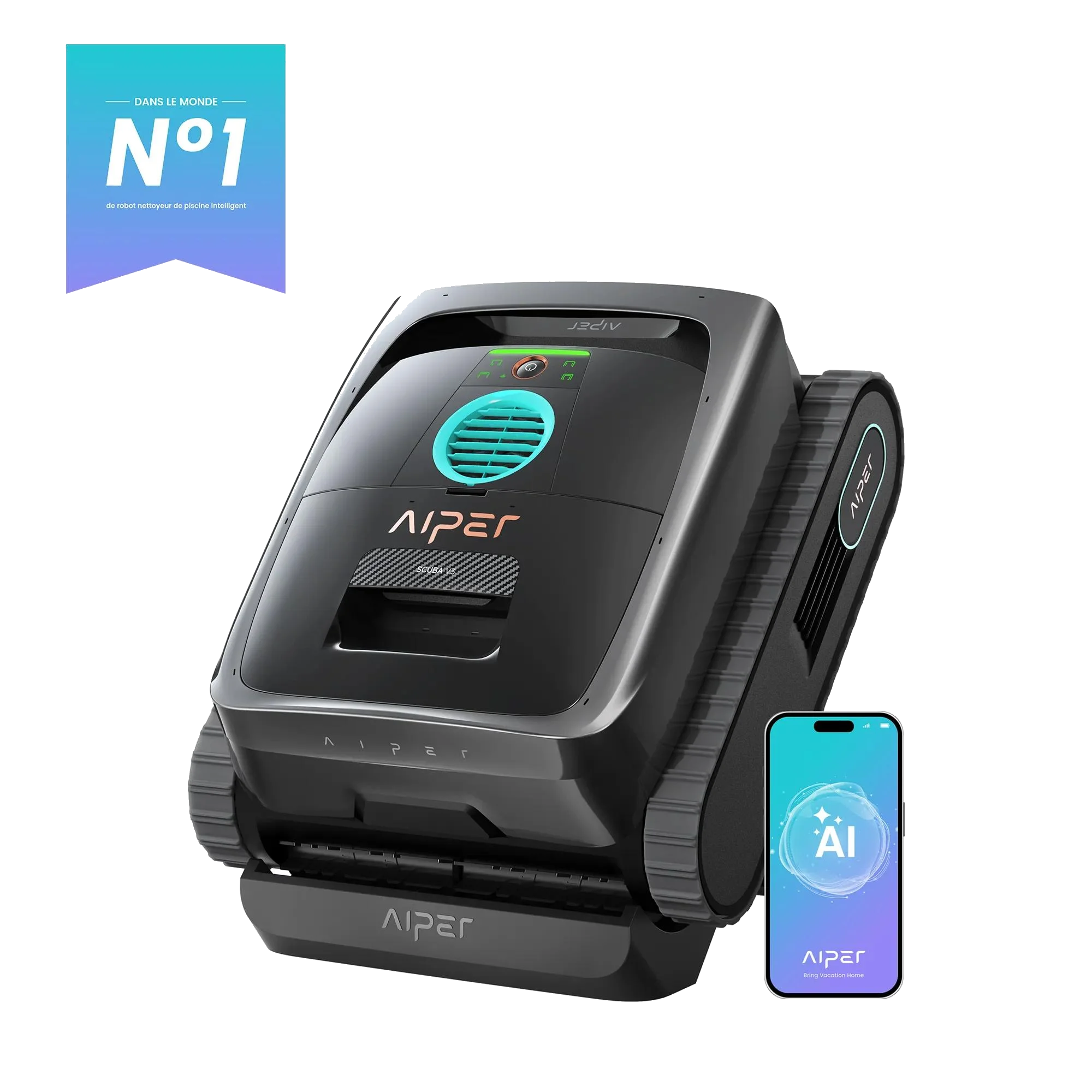 Aiper Robot piscine sans fil Scuba V3