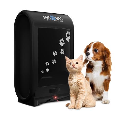 Poubelle intelligente aspirateur EYE VAC Animal Noir