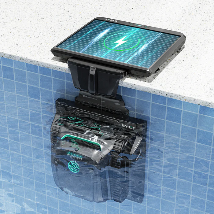 WYBOT S2 Solaire Vision Robot Nettoyeur de Piscine avec Nettoyage Programmé Amélioré