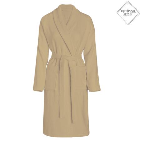 Peignoir de Bain – Douillet, Absorbant & Élégant – Confort Total Après la Douche - Beige