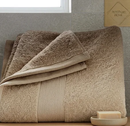 Serviette de Main 70x40 – Douceur & Absorption Professionnelle – Beige