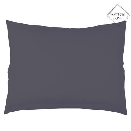 Taie d’Oreiller 50x70 – Douce, Pratique & Élégante - Noir