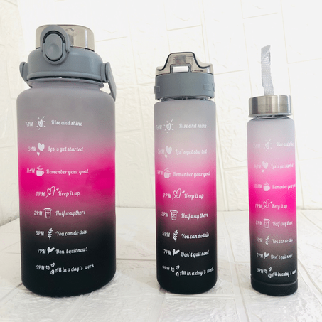 Ensemble De 3 Bouteilles D'eau 💧