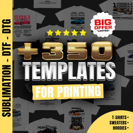 350 CARS - BIG BUNDLE T-SHIRT